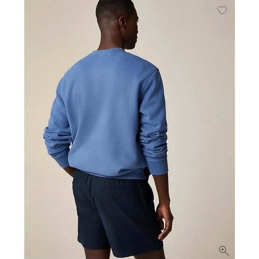 J. Crew Summit 11 oz. soft-knit fleece sweatshirt in Heather Grey NWT size XL